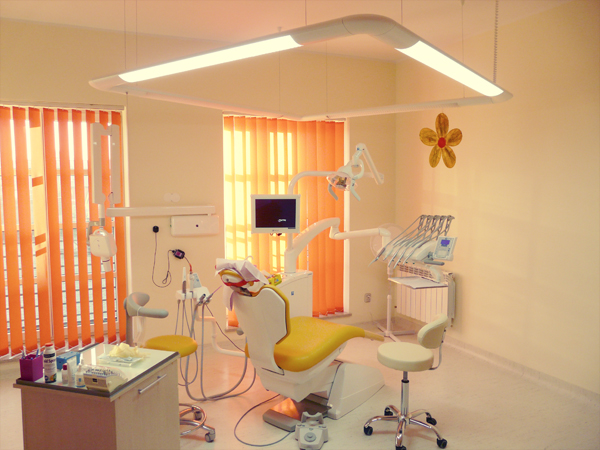 Wnętrze gabinetu stomatologicznego